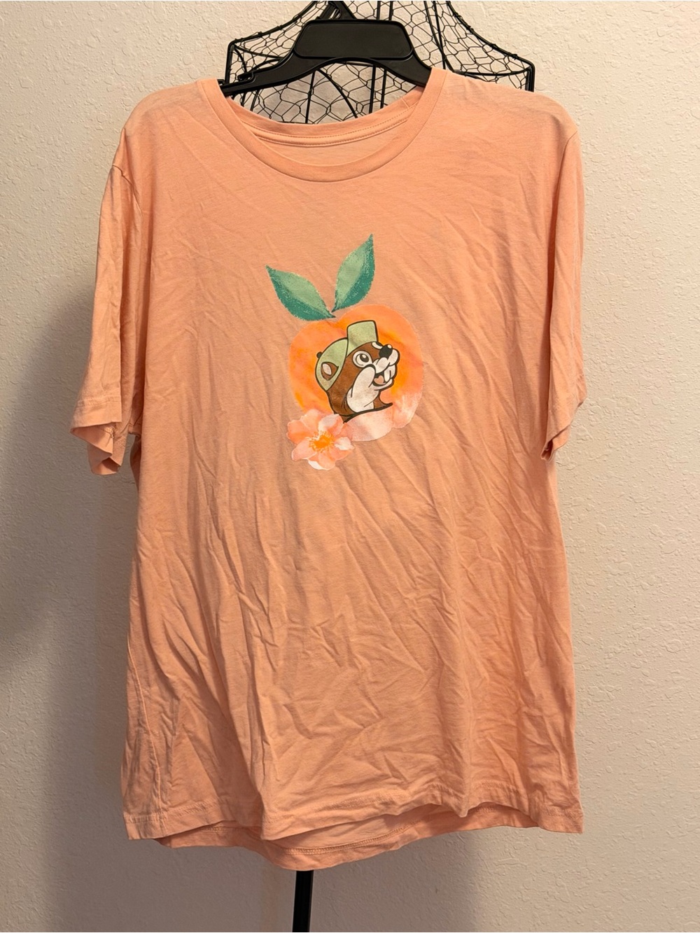 Bucees Peach Short Sleeve Tee - Peach Color